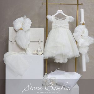 Stova Bambini Βαπτιστικό Σύνολο για Κοριτσάκι SS26 COMBO GIRL 9 -G33