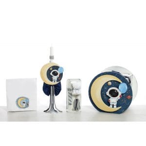 Σετ βάπτισης για αγόρι με θέμα Aστροναύτης-Διάστημα ΒEL-2410