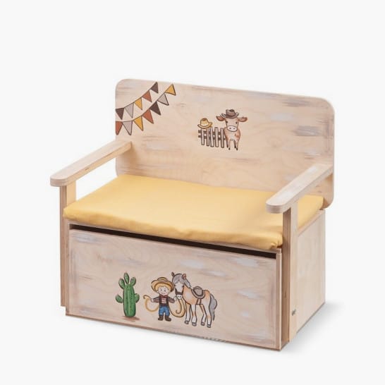 Σετ βάπτισης για αγόρι με θέμα Dream big little cowboy PA-ZK630