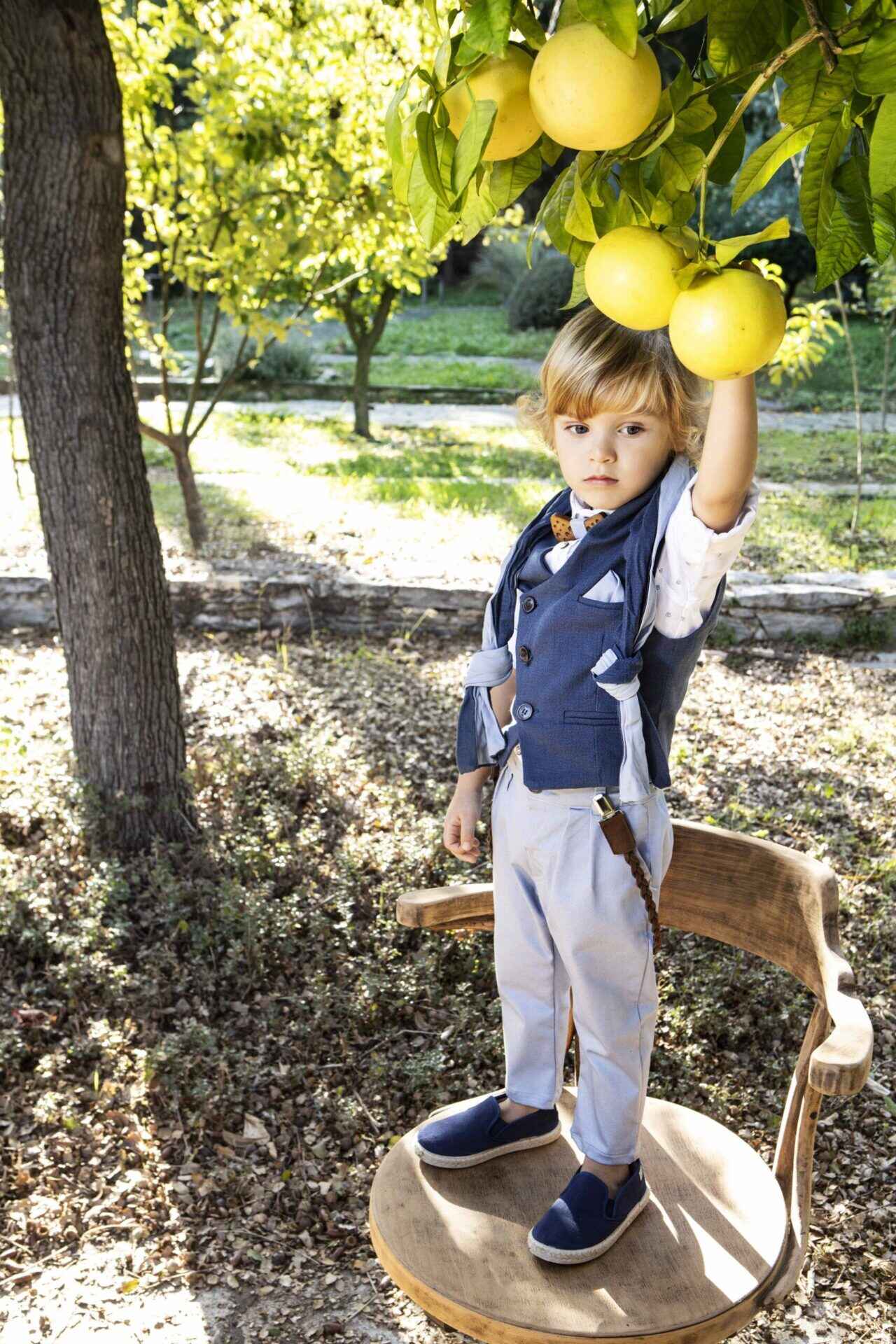 Βαπτιστικό κουστουμάκι για αγόρι Baby Bloom B123.27