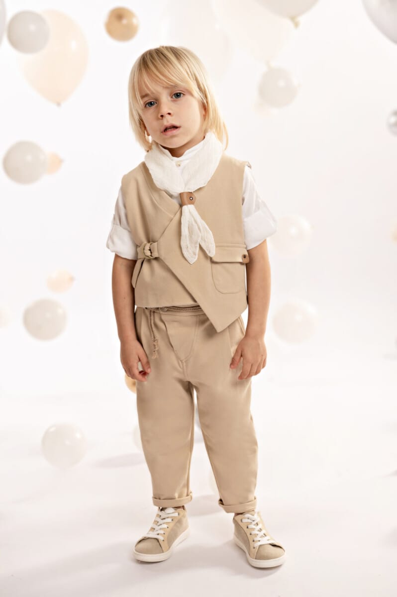 Βαπτιστικό κοστουμάκι για αγόρι Baby Bloom B125.09
