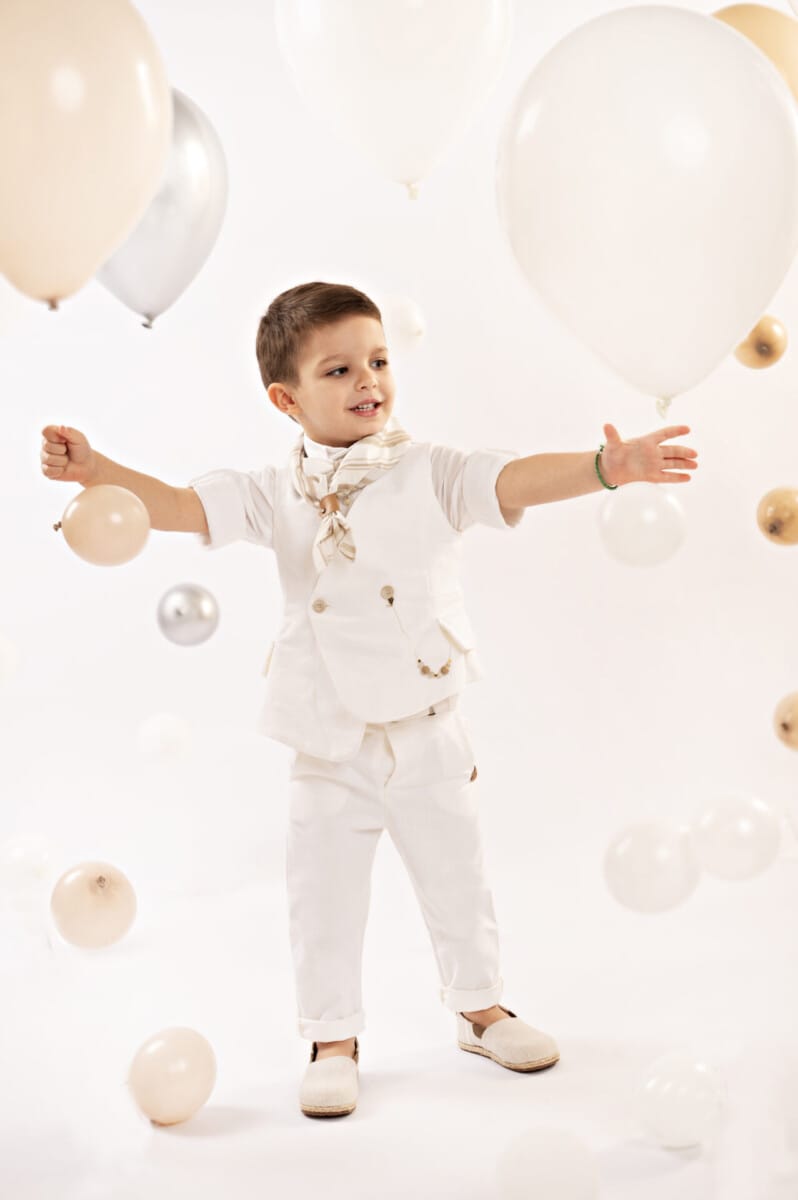 Βαπτιστικό κοστουμάκι για αγόρι Baby Bloom B125.15