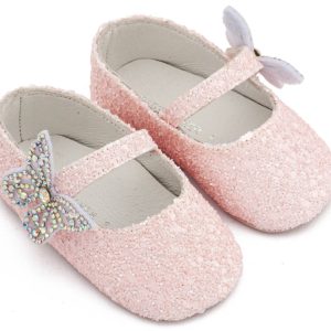 Βαπτιστικά παπούτσια αγκαλιάς για κορίτσι Babywalker ΜΙ 1658