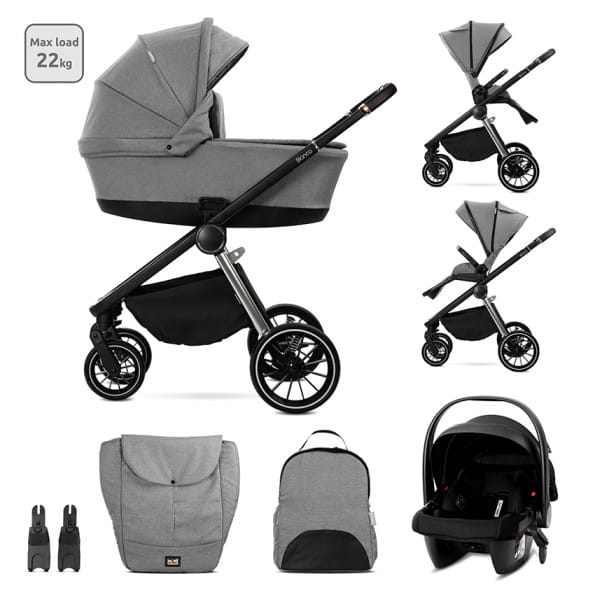 Πολυκαρότσι BIANCA GREY 3σε1 LORELLI 10022012506