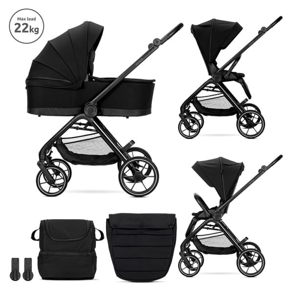 Παιδικό Καρότσι VENICE BLACK 2σε1 LORELLI 10022042501