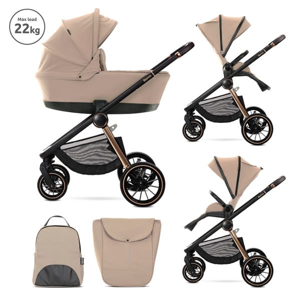 Παιδικό Καρότσι BIANCA BEIGE WARM 2σε1 LORELLI 10022052603