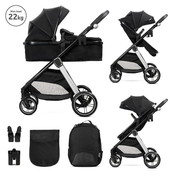 Μετατροπόμενο Πολυκαρότσι Aspen Black 2σε1 LORELLI 10022062501