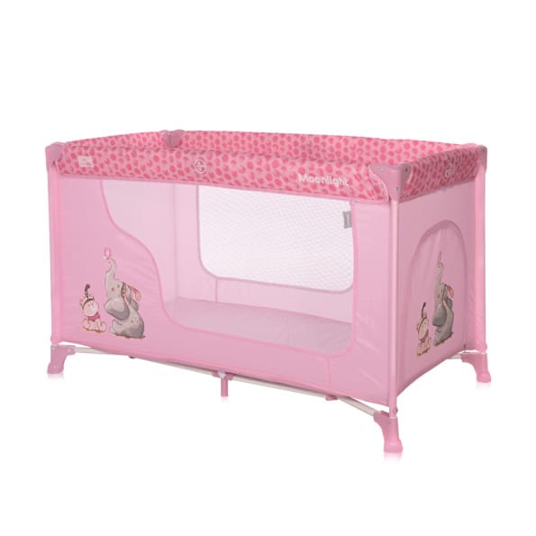 Παιδικό Παρκοκρέβατο MOONLIGHT 1 LAYER MELLOW ROSE FELLOWS LORELLI 10080392363