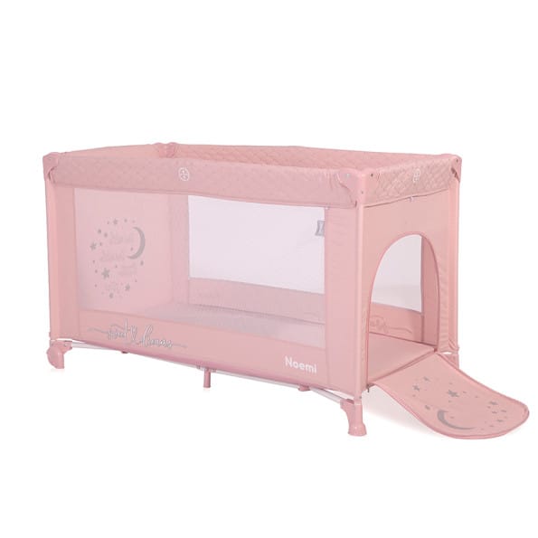 Παιδικό Παρκοκρέβατο NOEMI 1 LAYER MELLOW ROSE STAR LORELLI 10080542219 - Image 2