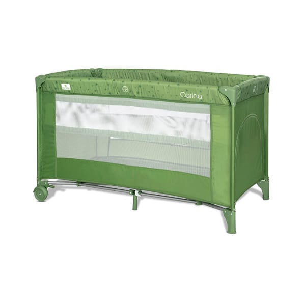 Παιδικό Παρκοκρέβατο CARINA 2 LAYERS GREEN STARS LORELLI 10080672418