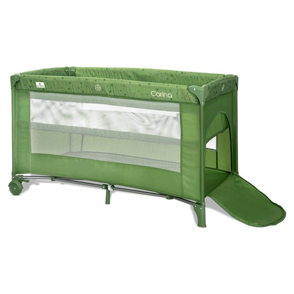 Παιδικό Παρκοκρέβατο CARINA 2 LAYERS GREEN STARS LORELLI 10080672418 - Image 2