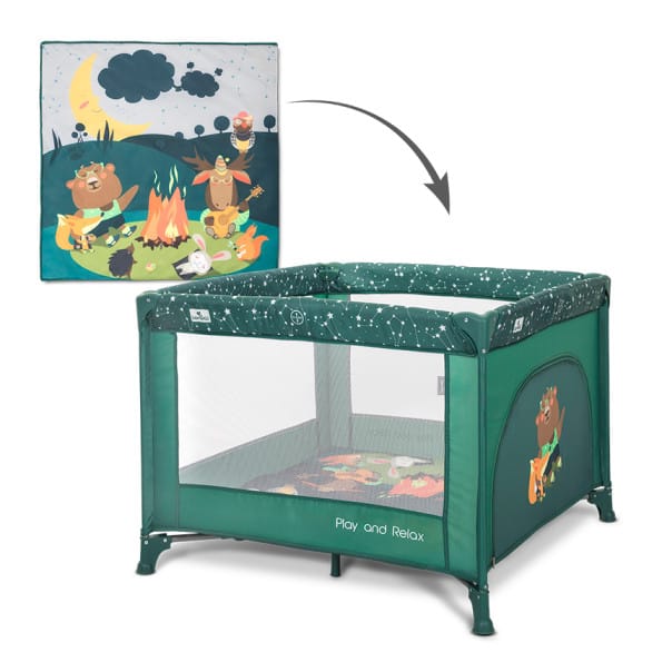 Παιδικό Παρκοκρέβατο Ν RELAX GREEN NIGHT LORELLI 10080682420