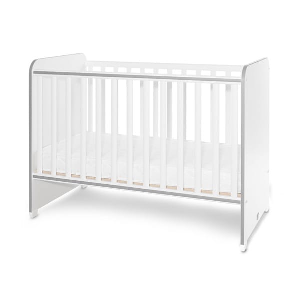 Κρεβάτι SWEET DREAM 60/120 White-Stone Grey LORELLI 10150540041A