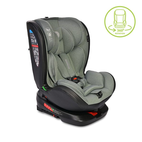 Kάθισμα Αυτοκινήτου 40-150cm NEBULA Iceberg Green i-Size ISOFIX 360 LORELLI 10071802410