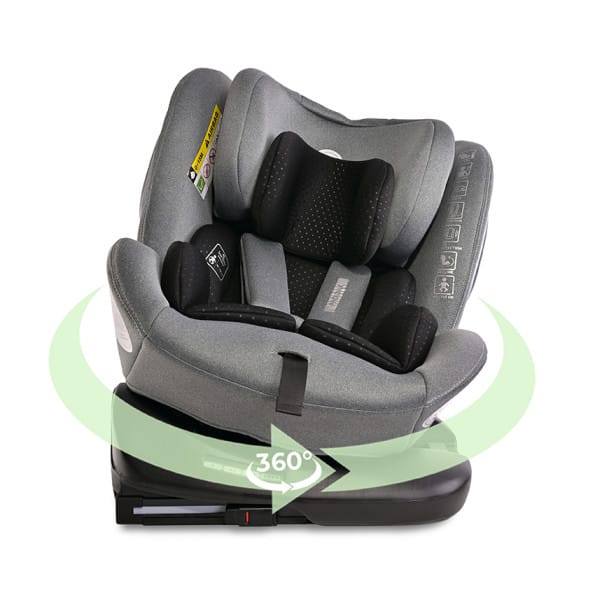 Kάθισμα Αυτοκινήτου 40-150cm PHOENIX Grey i-Size ISOFIX 360 LORELLI 10071702402 - Image 3
