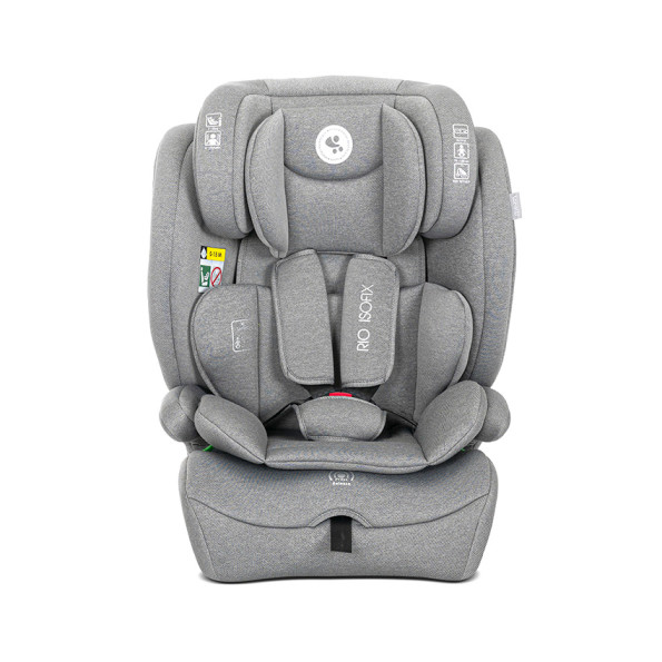 Kάθισμα Αυτοκινήτου 76-150cm RIO Isofix Grey LORELLI 10071962506 - Image 2