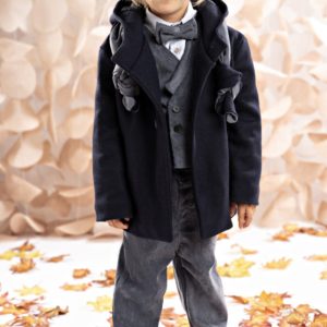 Βαπτιστικό  χειμερινό κοστουμάκι για αγόρι Baby Bloom B-1125.501