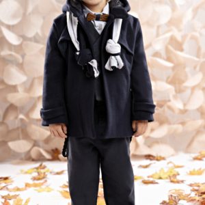 Βαπτιστικό  χειμερινό κοστουμάκι για αγόρι Baby Bloom B-1125.502