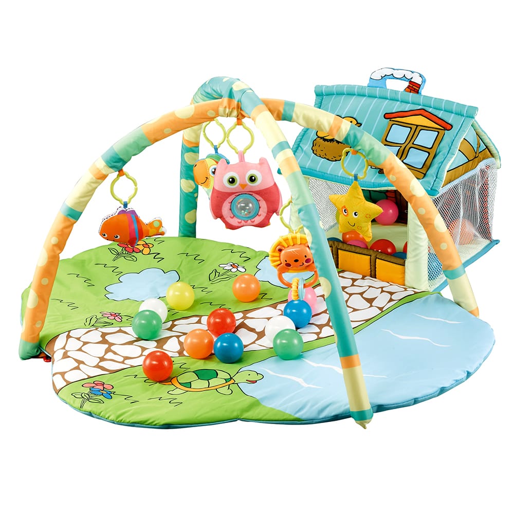 Χαλάκι δραστηριοτήτων Happy Farm green Cangaroo 3800146264192