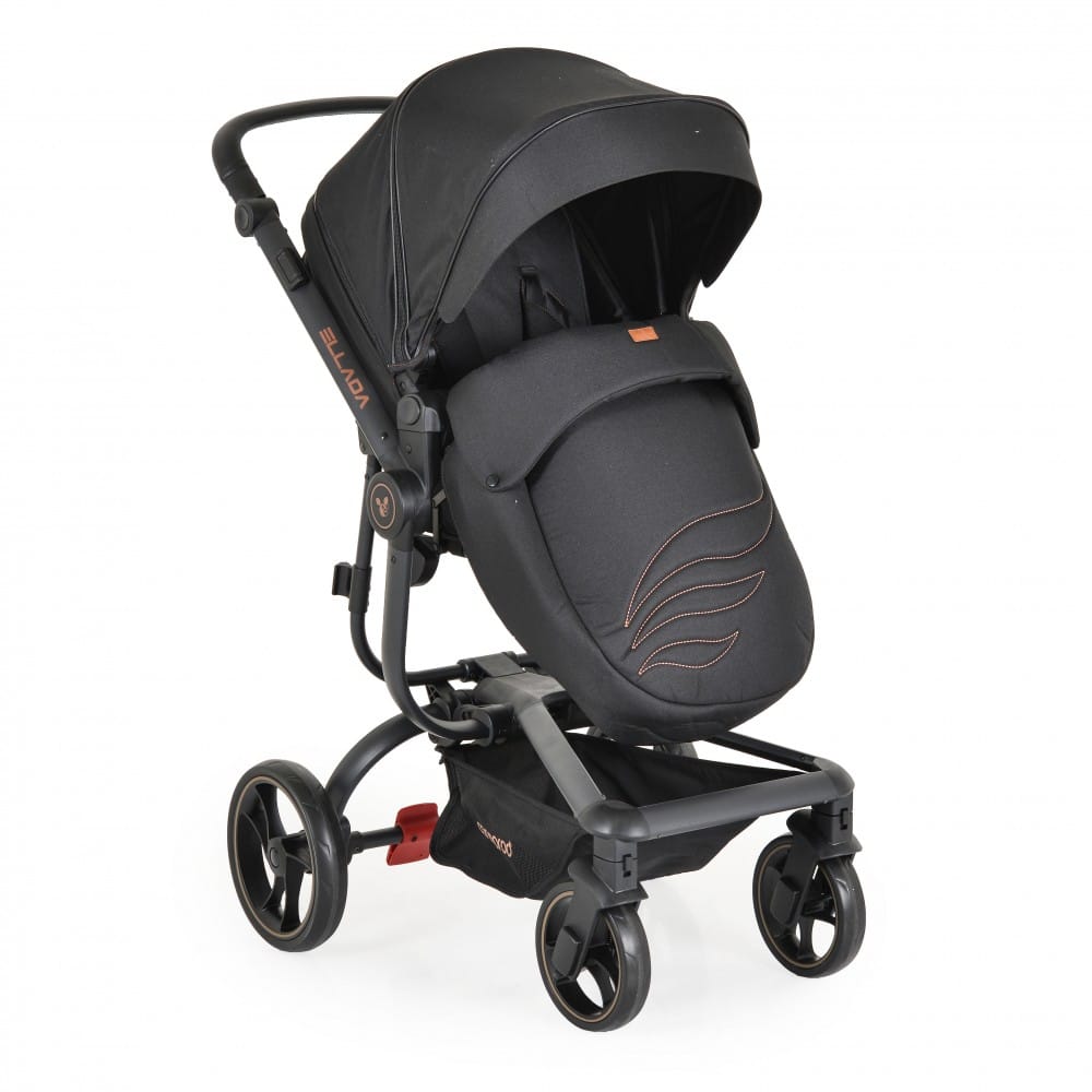 Bρεφικό Καρότσι Ellada black 2σε1 up to 22kg Cangaroo 3800146235635 - Image 2