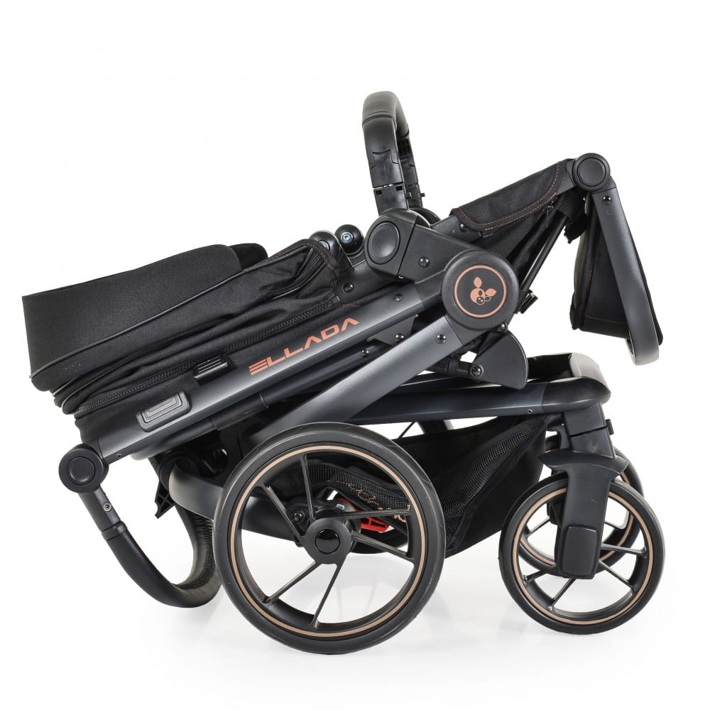Bρεφικό Καρότσι Ellada black 2σε1 up to 22kg Cangaroo 3800146235635 - Image 3