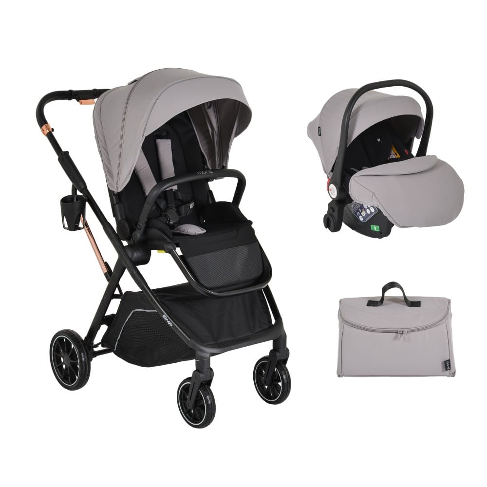 Bρεφικό Καρότσι Bingo Steel 2σε1 up to 22kg Μoni 3801005100132
