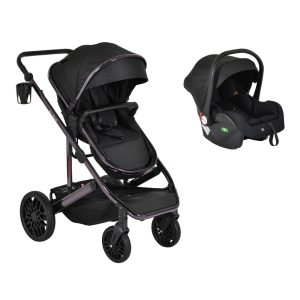 Bρεφικό Καρότσι All road Black 2 in 1 up to 22kg Moni 3801005100217