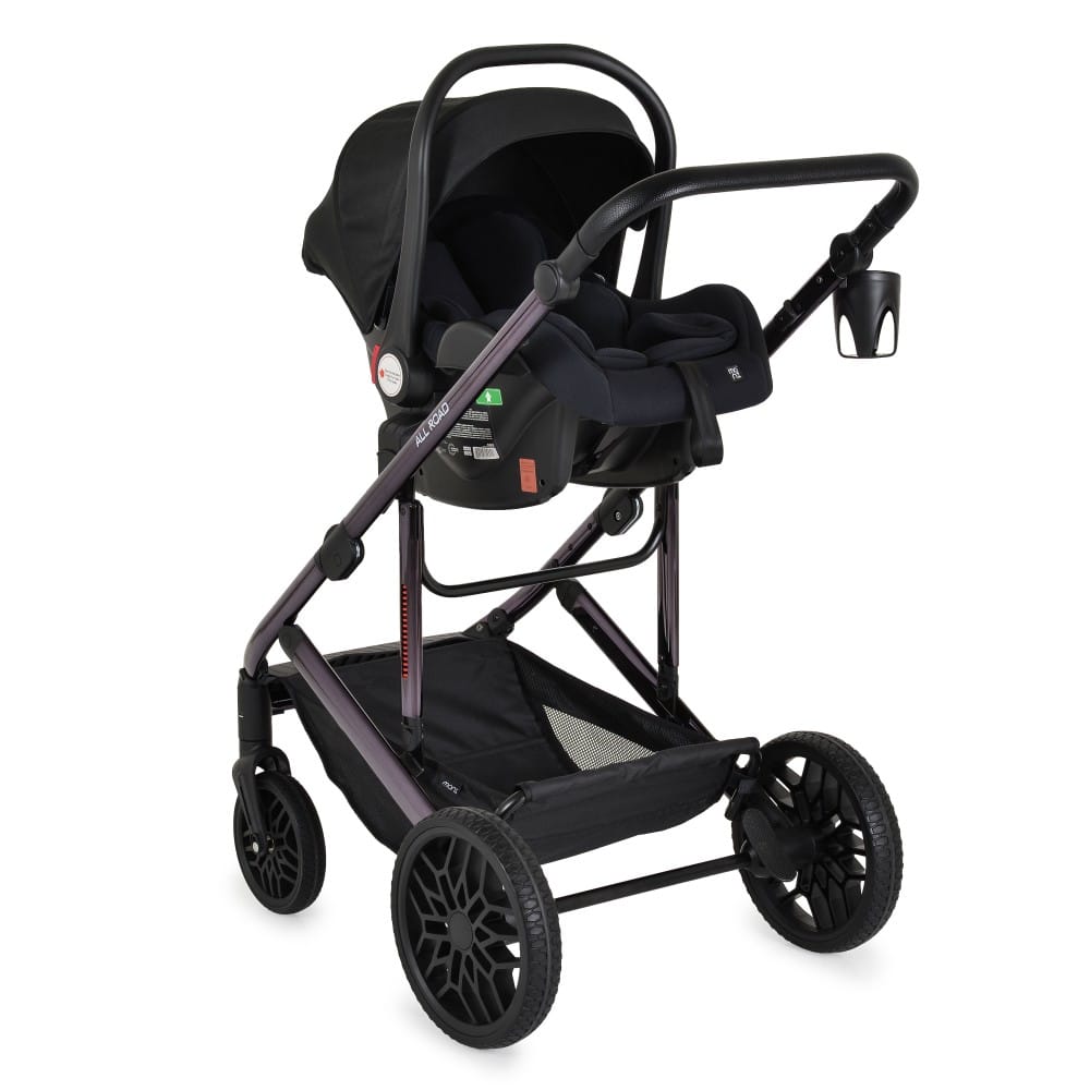 Bρεφικό Καρότσι All road Black 2 in 1 up to 22kg Moni 3801005100217 - Image 3