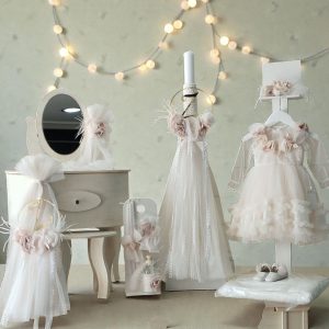 Ολοκληρωμένο βαπτιστικό πακέτο για κορίτσι SA-612