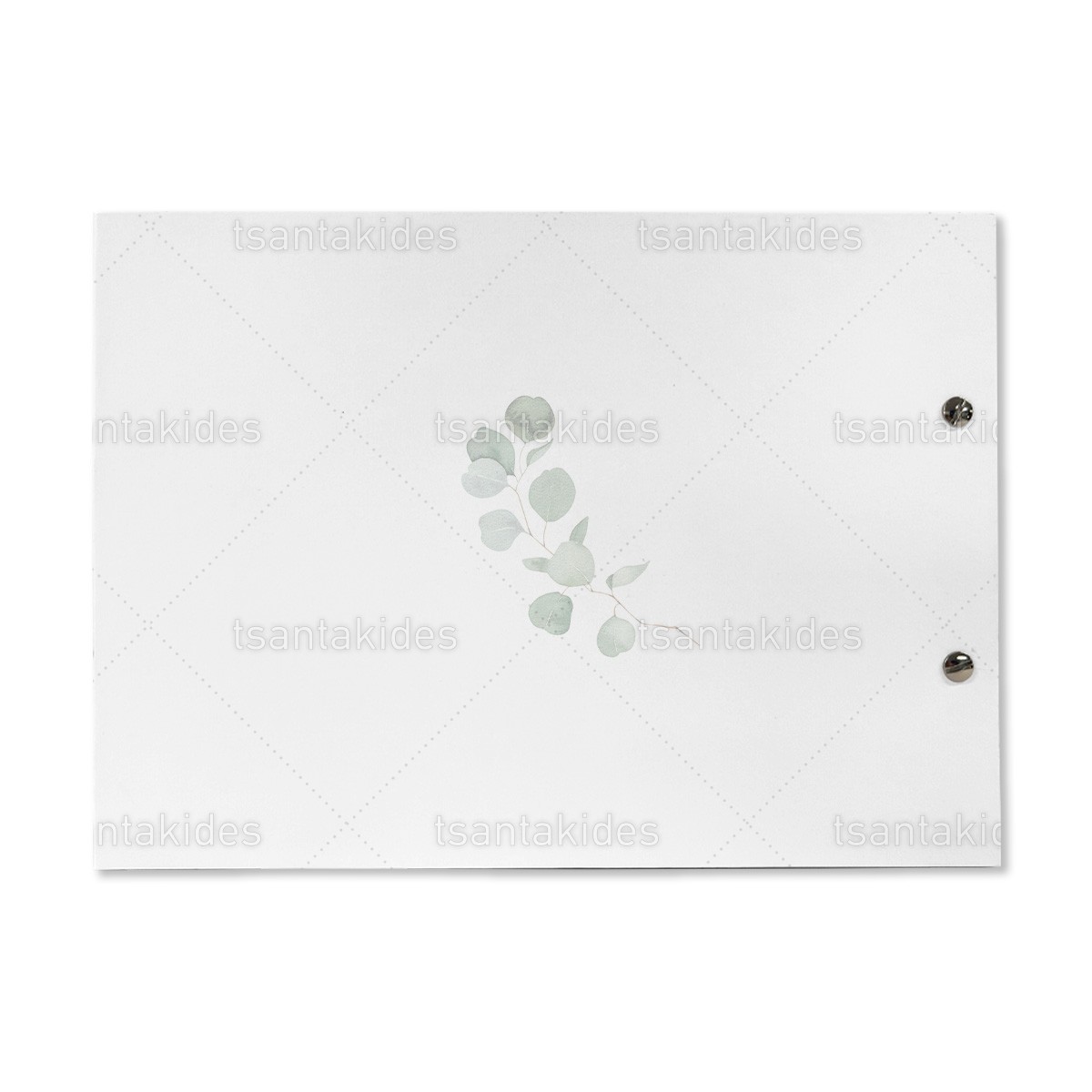 Βιβλίο ευχών εκτυπωμένο με θέμα Eucalyptus TS811 - Image 2