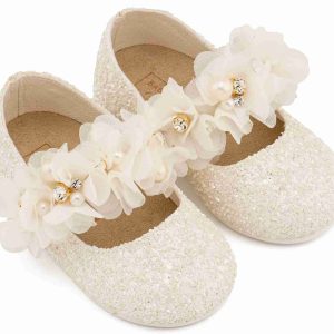 Βαπτιστικά παπούτσια για κορίτσι Babywalker LU 6118