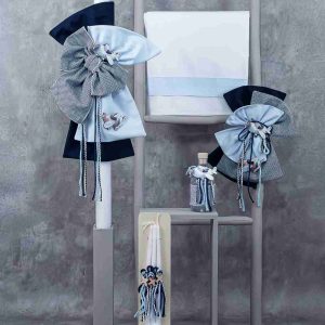 Σετ βάπτισης για αγόρι με θέμα Aεροπλάνο L-E727