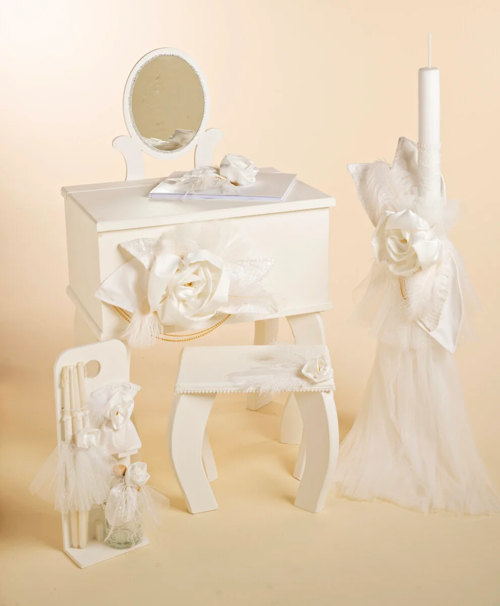 Βαπτιστικό σετ για κορίτσι Baby Bloom K26.04