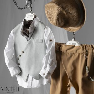 Βαπτιστικό κοστουμάκι για αγόρι Vinteli CLS5514