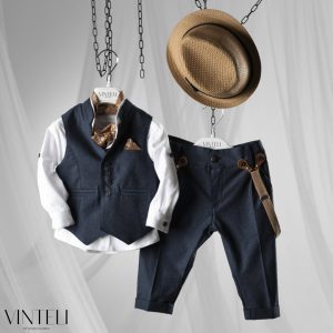 Βαπτιστικό κοστουμάκι για αγόρι Vinteli CLS5516