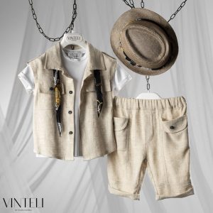 Βαπτιστικό κοστουμάκι για αγόρι Vinteli CLS5519