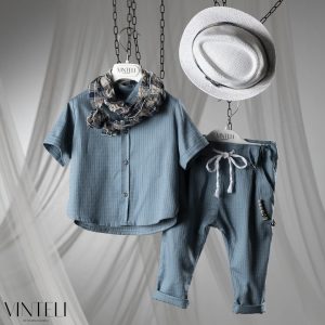 Βαπτιστικό κοστουμάκι για αγόρι Vinteli CLS5521B