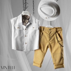 Βαπτιστικό κοστουμάκι για αγόρι Vinteli CLS5522