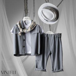 Βαπτιστικό κοστουμάκι για αγόρι Vinteli PRM5524