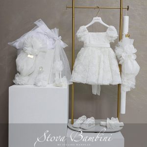 Stova Bambini Βαπτιστικό Σύνολο για Κοριτσάκι SS26 COMBO GIRL 8 -G21