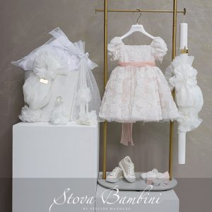 Stova Bambini Βαπτιστικό Σύνολο για Κοριτσάκι SS26 COMBO GIRL 8 -G22