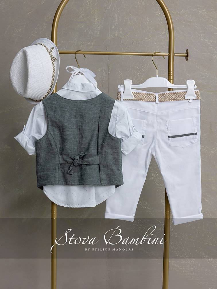 Βαπτιστικό κοστουμάκι Stova Bambini SS26 B35 - Image 2
