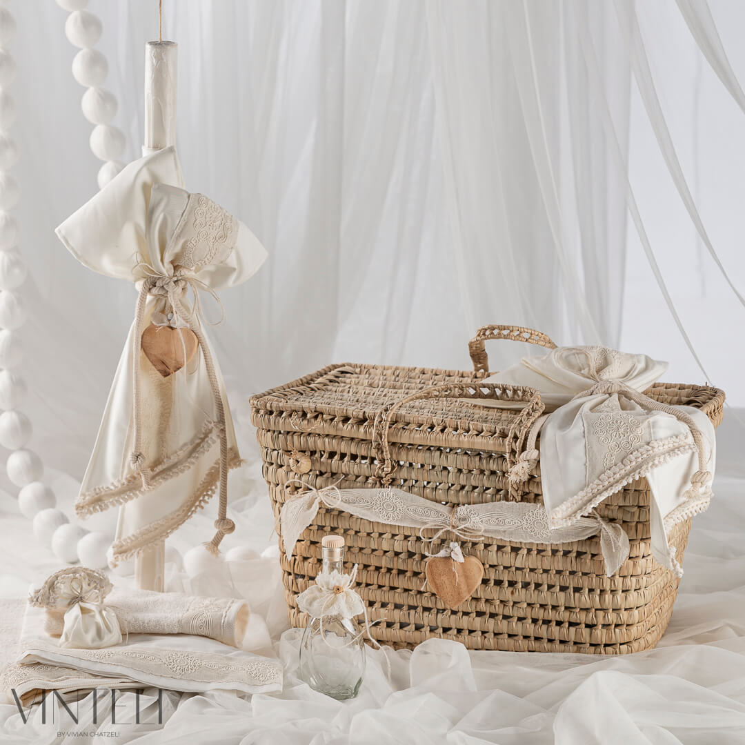 Σετ βάπτισης για κορίτσι VINTELI SET-G002