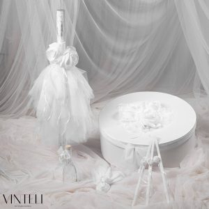 Σετ βάπτισης για κορίτσι VINTELI  SET-WH