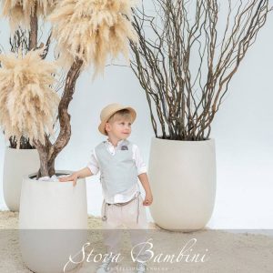 Βαπτιστικό κοστουμάκι Bαμβακερό Stova Bambini SS26 B13