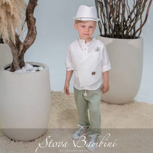 Βαπτιστικό κοστουμάκι Λινό Stova Bambini SS26 B11