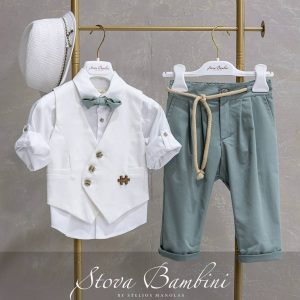 Βαπτιστικό κοστουμάκι Stova Bambini SS26 B22