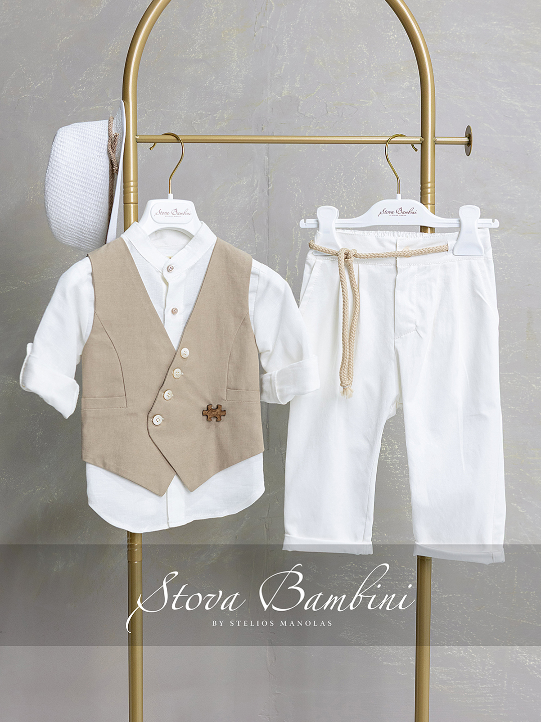 Βαπτιστικό κοστουμάκι Stova Bambini SS26 B24