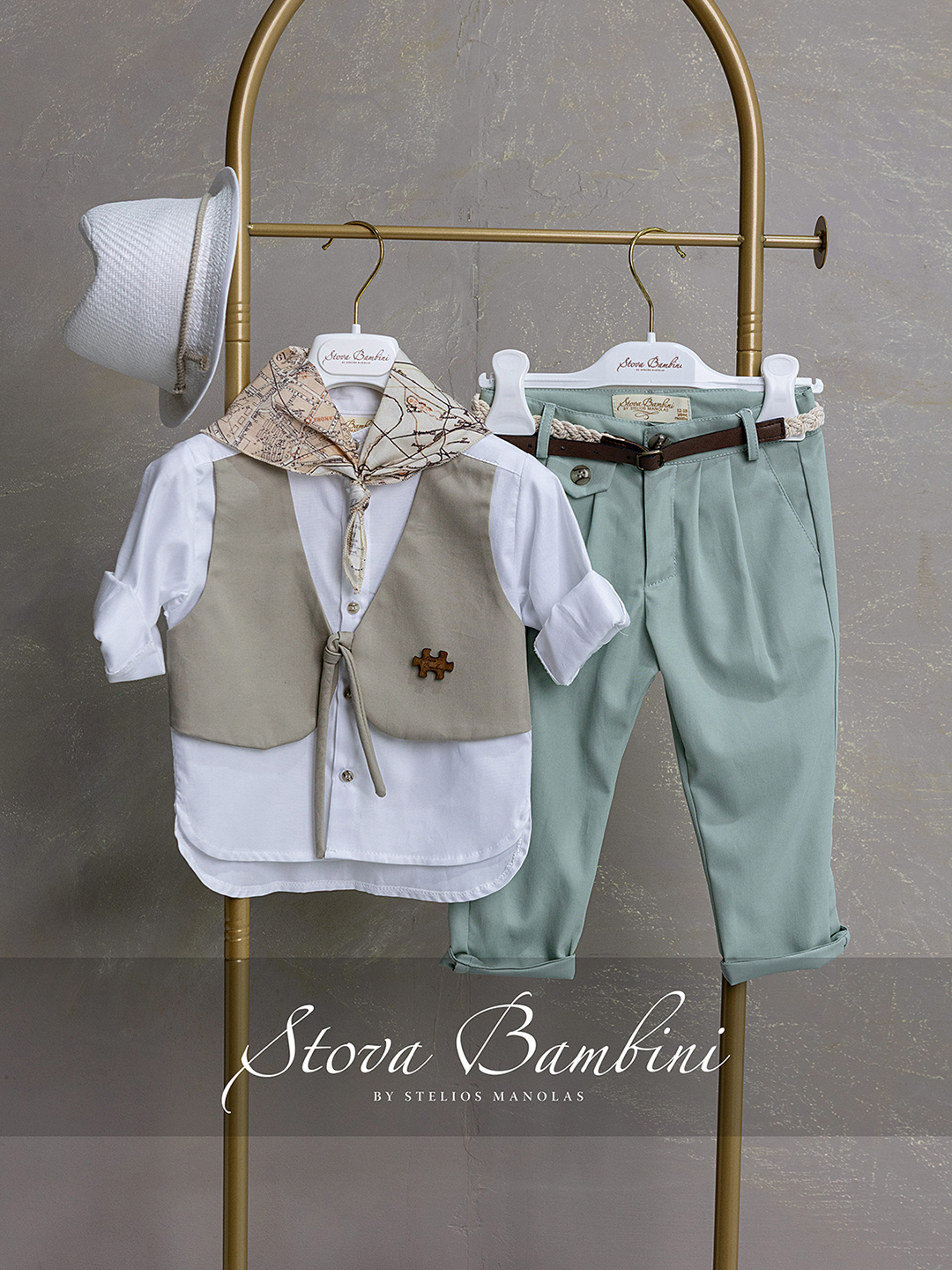 Βαπτιστικό κοστουμάκι Stova Bambini SS26 B25