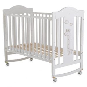 Βρεφικό Κρεβάτι Juno White CANGAROO  3801005210305
